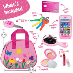 Star Princess purse accessories promote social interaction and fine motor skills.