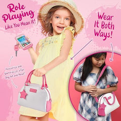 Star Princess purse makeup kit for mess-free pretend beauty play.