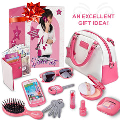 Star Princess purse sunglasses and hairbrush complete mommy-inspired look.