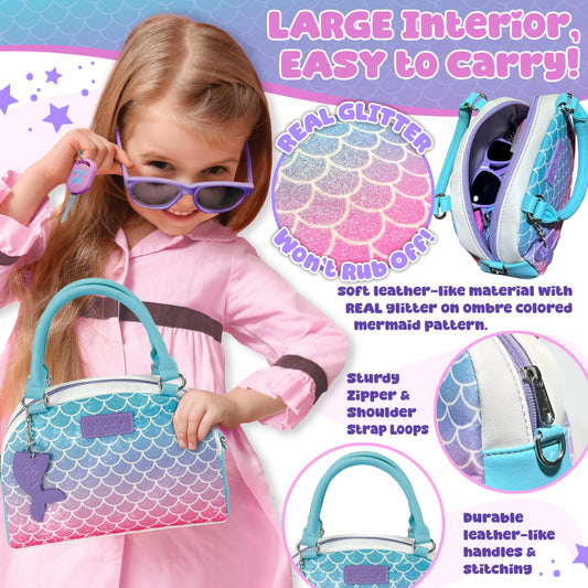 Star Princess purse and wallet set close-up in coordinating colors for pretend shopping.