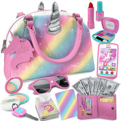 Star Princess unicorn purse in ombre colors for imaginative dress-up play