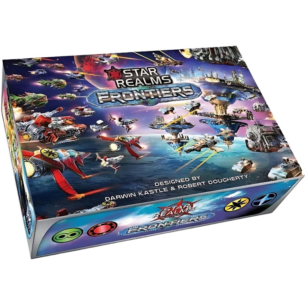 Star Realms bundle contents layout, shows three titles in one package