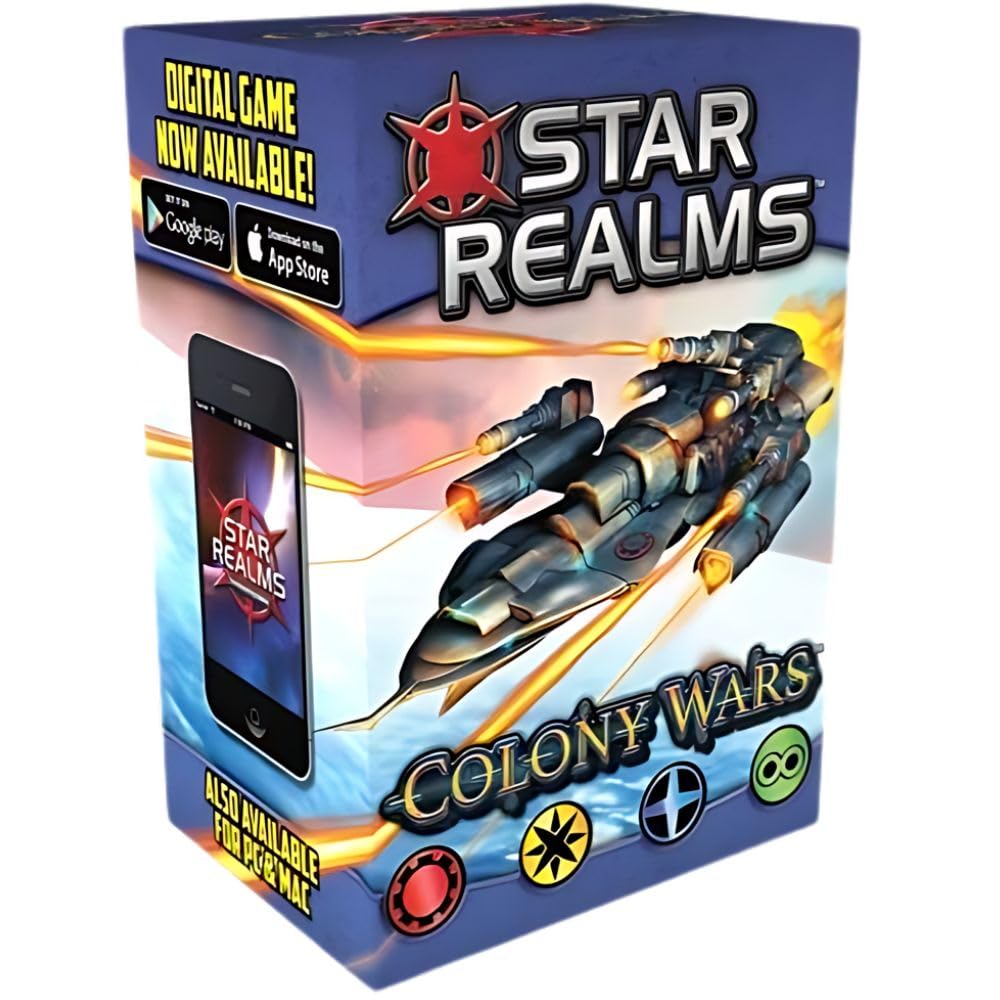 Star Realms Frontiers box front, expands campaign options