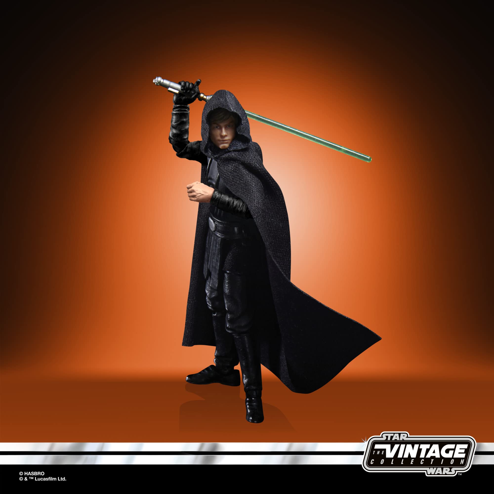 STAR WARS 3.75-inch scale figure fits standard collections.