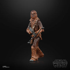 STAR WARS Archive Chewbacca figure highlighting detailed deco and craft.