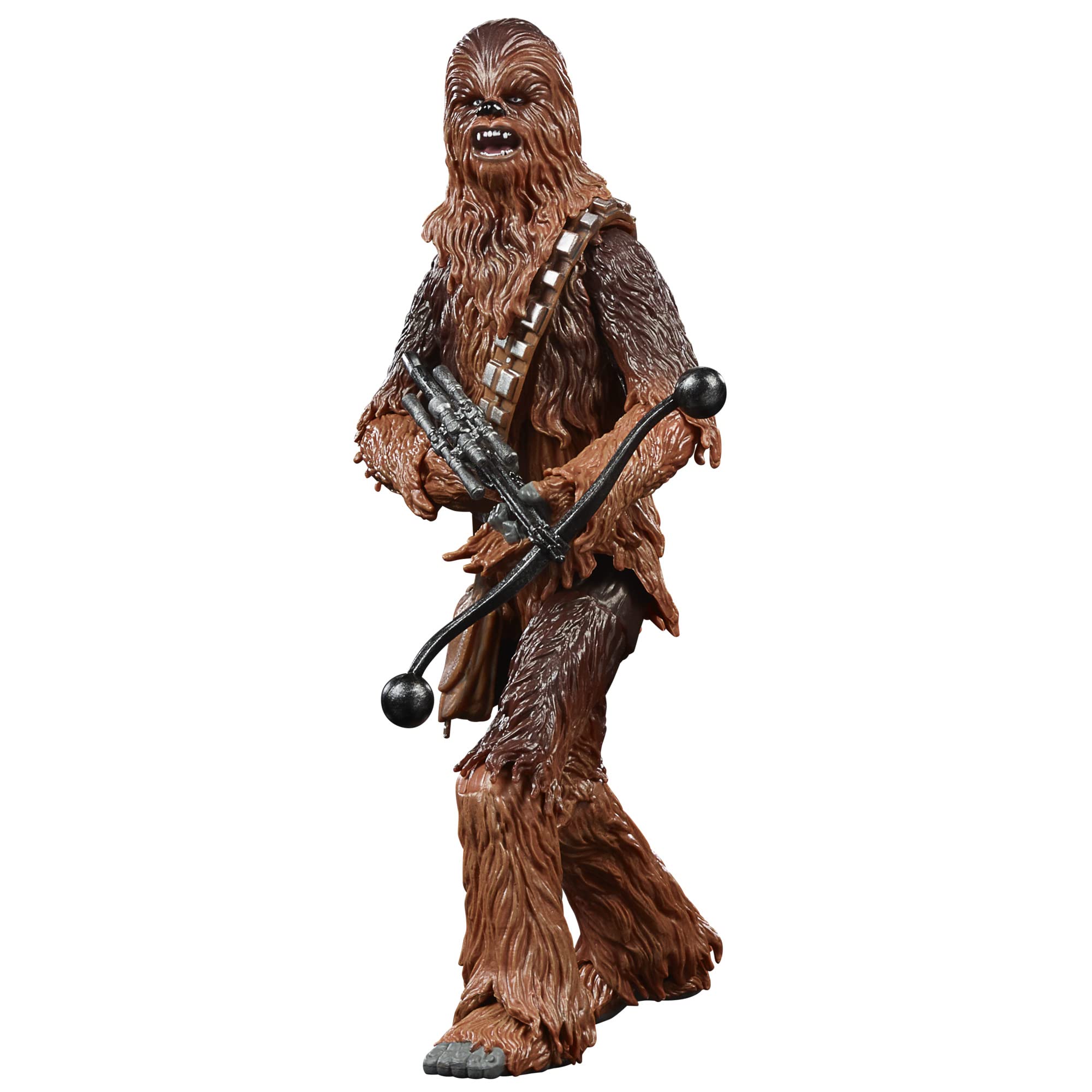 Display-ready STAR WARS Black Series Archive Chewbacca for collectors.