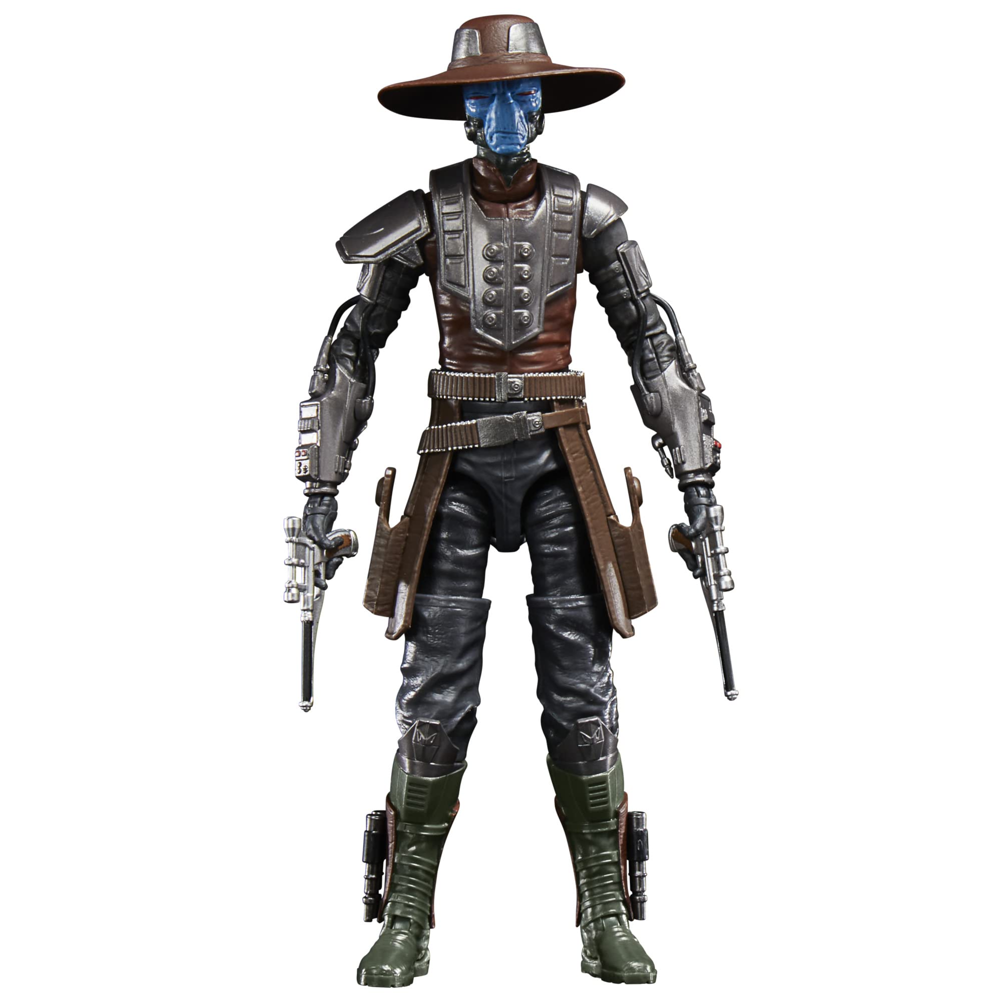 STAR WARS Cad Bane Bracca front view with premium poseability for display.