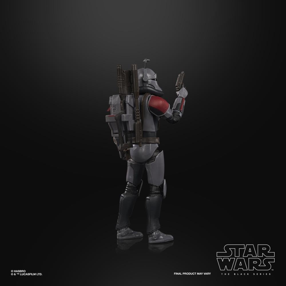STAR WARS The Black Series Crosshair figure with Clone Wars-inspired deco for collectors.