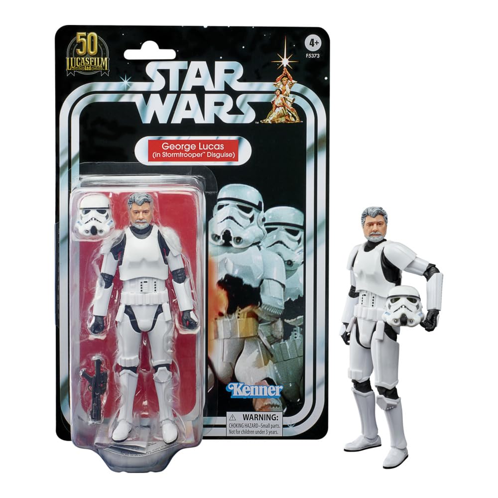 STAR WARS Black Series George Lucas display-ready collectible piece