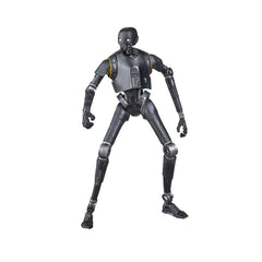 STAR WARS Black Series K-2SO poseable figure for dynamic display and collection.