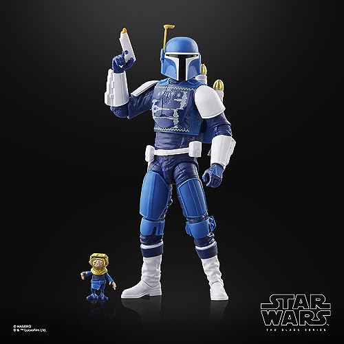 STAR WARS The Black Series Mandalorian Scout Holiday Edition 15 cm scale for shelves