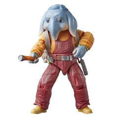 Star Wars Black Series Neel at Attin with torch accessory for atmospheric dioramas.