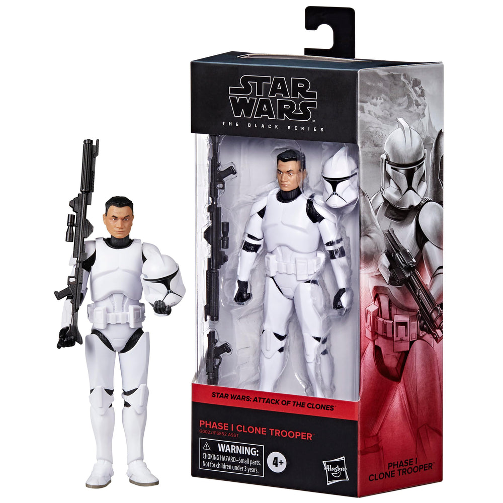 Star Wars Phase I Clone Trooper front view for collectors.