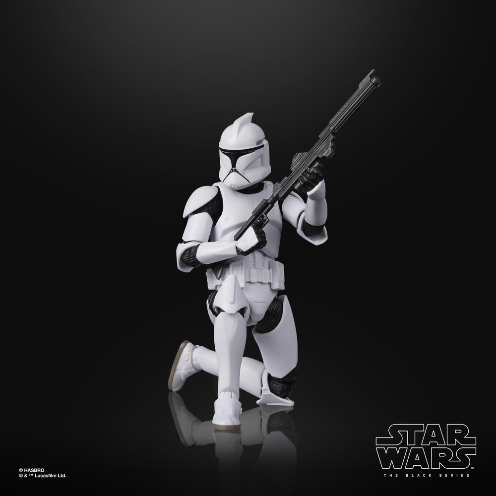 Star Wars Black Series Phase I deco for authentic movie-inspired display.