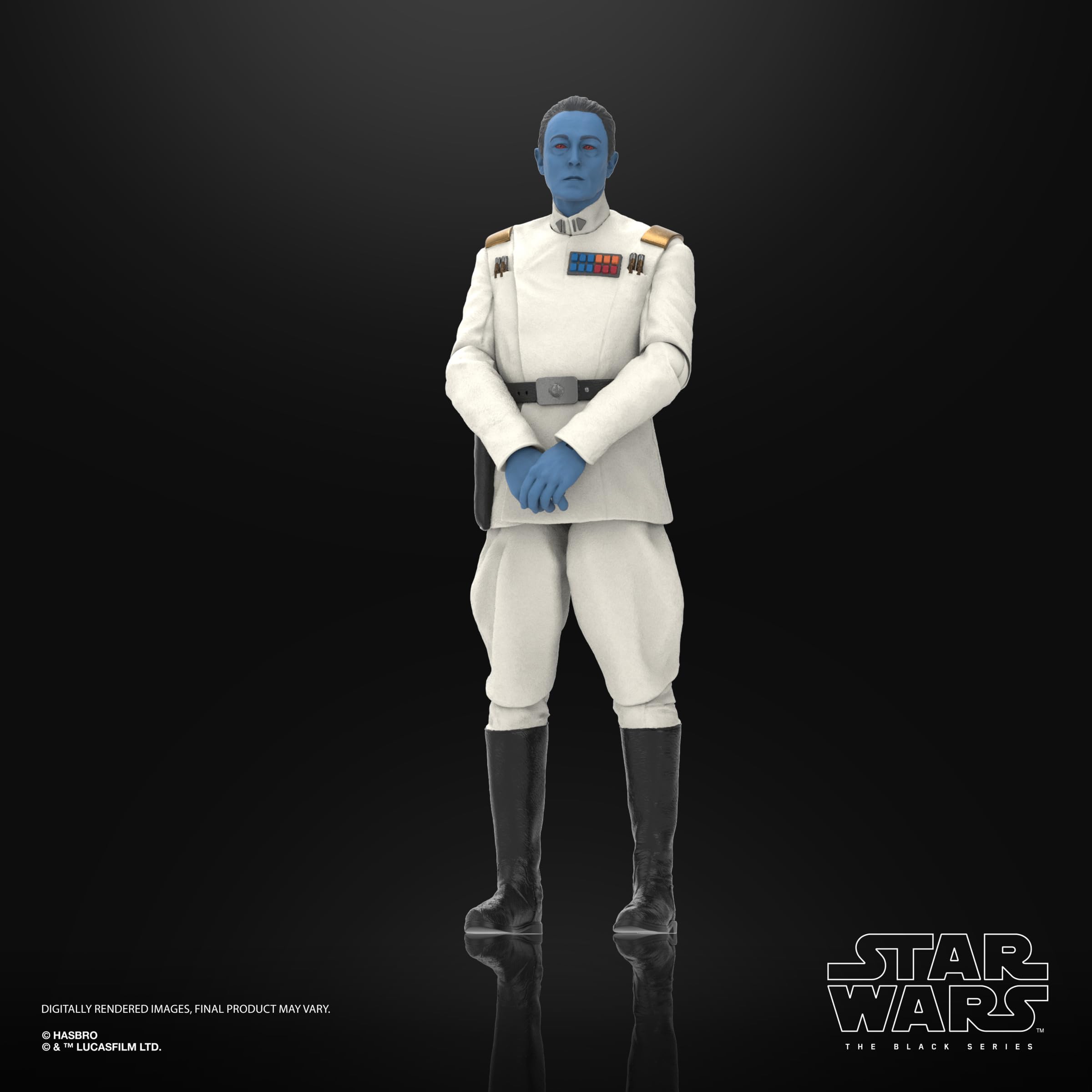 Star Wars The Black Series Thrawn blaster accessory included for authenticity
