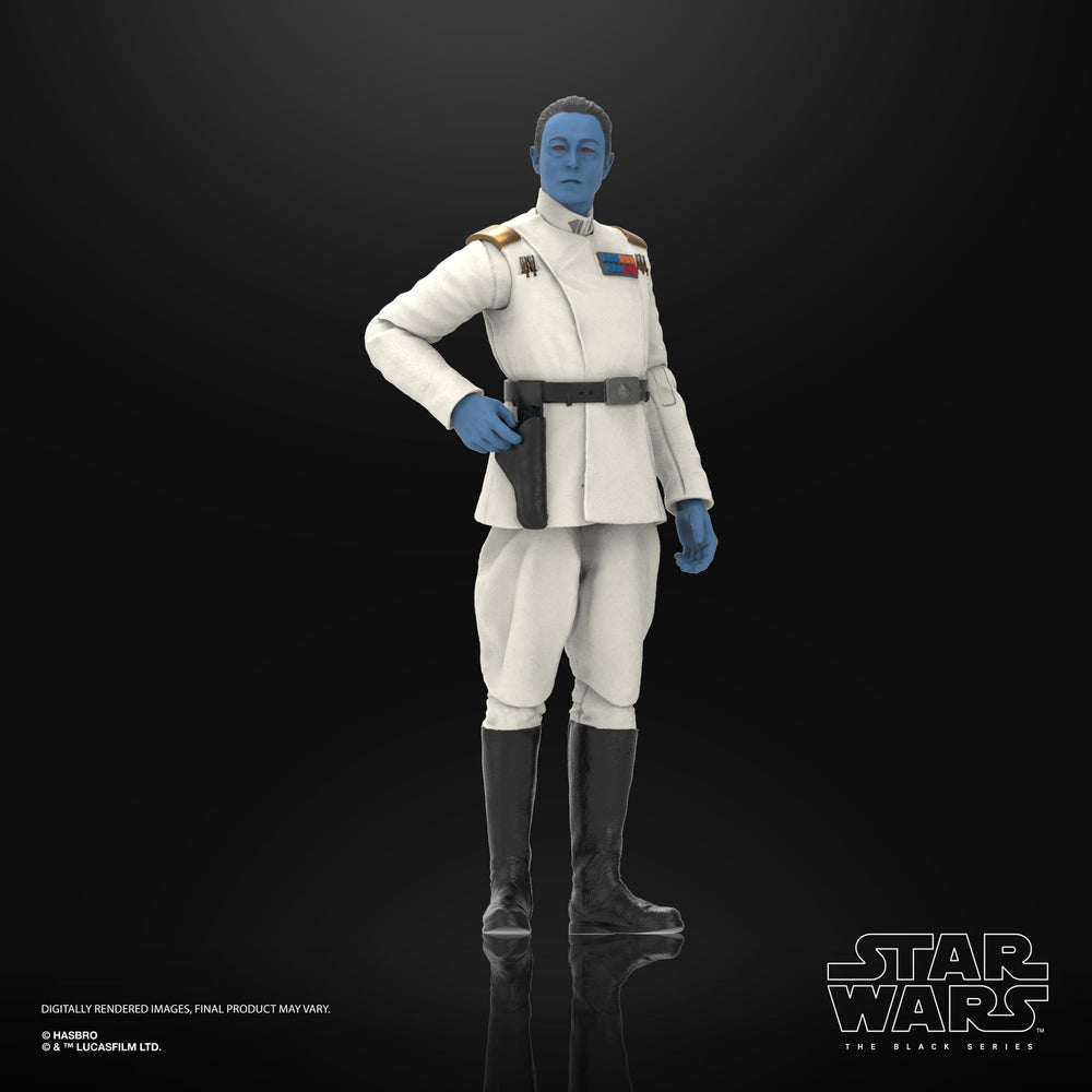 Star Wars The Black Series Thrawn detailed paint-work for museum-quality display