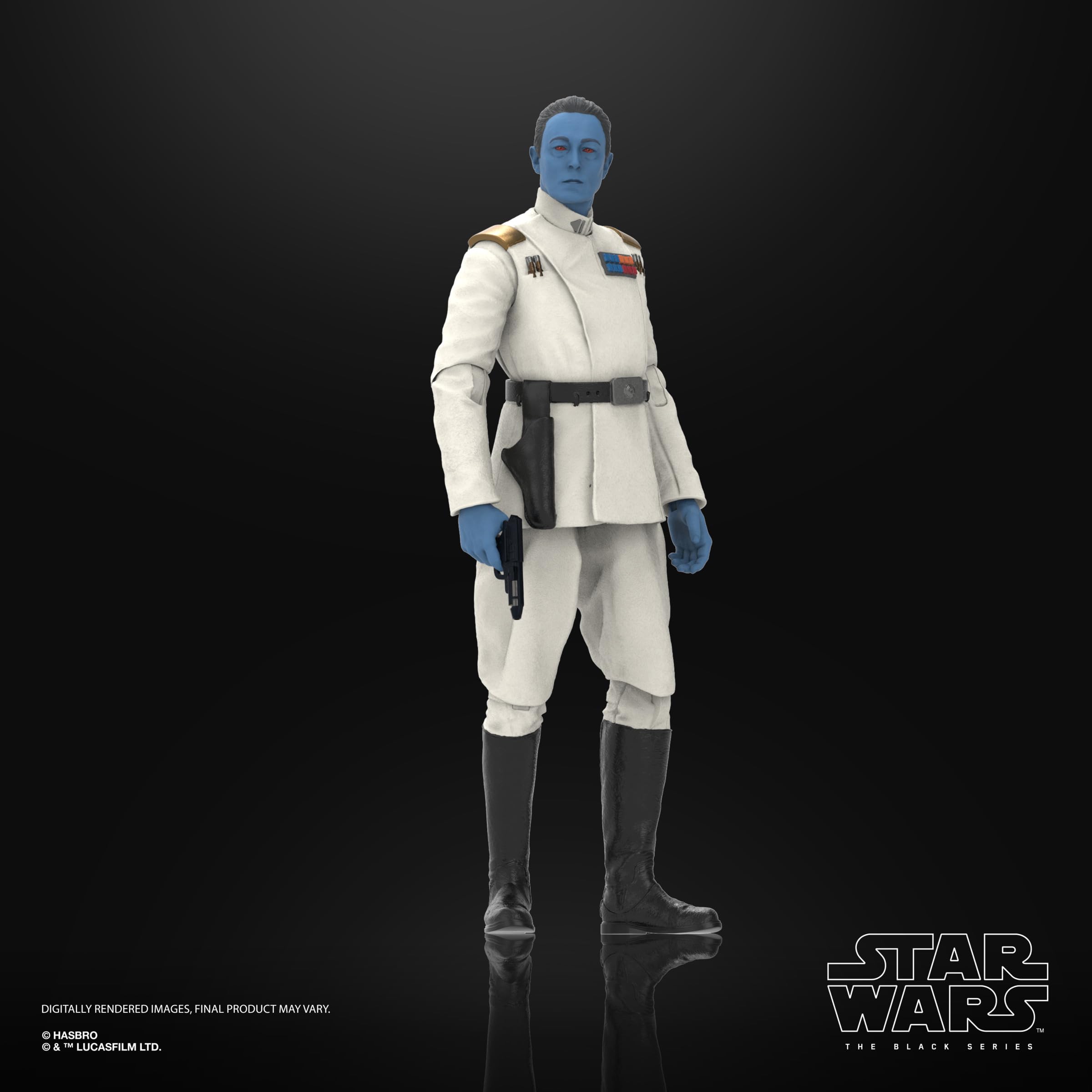 Star Wars The Black Series Thrawn inspired by Ahsoka live-action design for fans