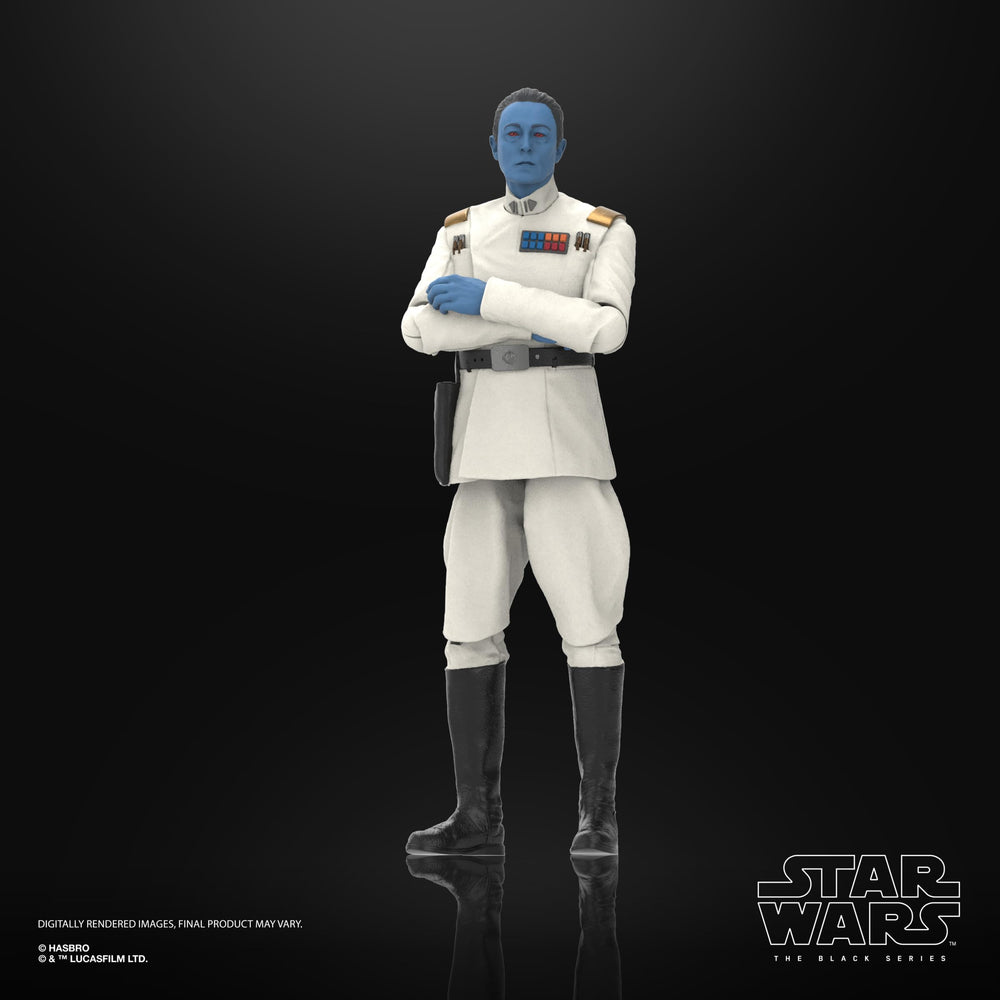 Star Wars The Black Series Thrawn premium articulation enables dynamic posing