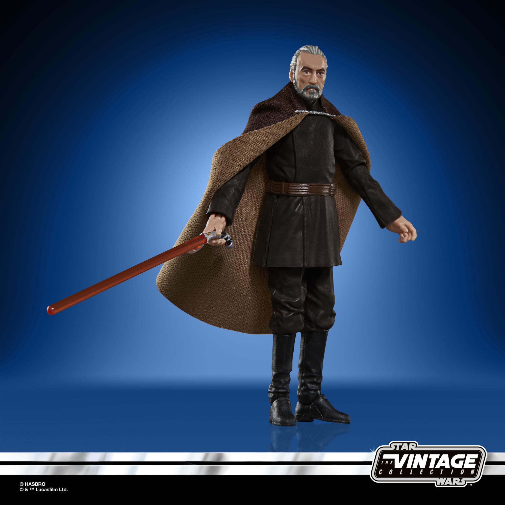 STAR WARS Count Dooku figure unlit hilt accessory included