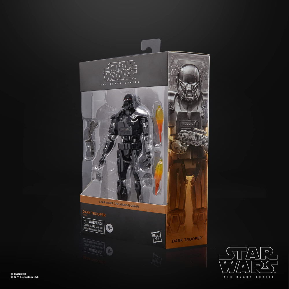 STAR WARS The Black Series Dark Trooper 6-inch figure ready for creative play.