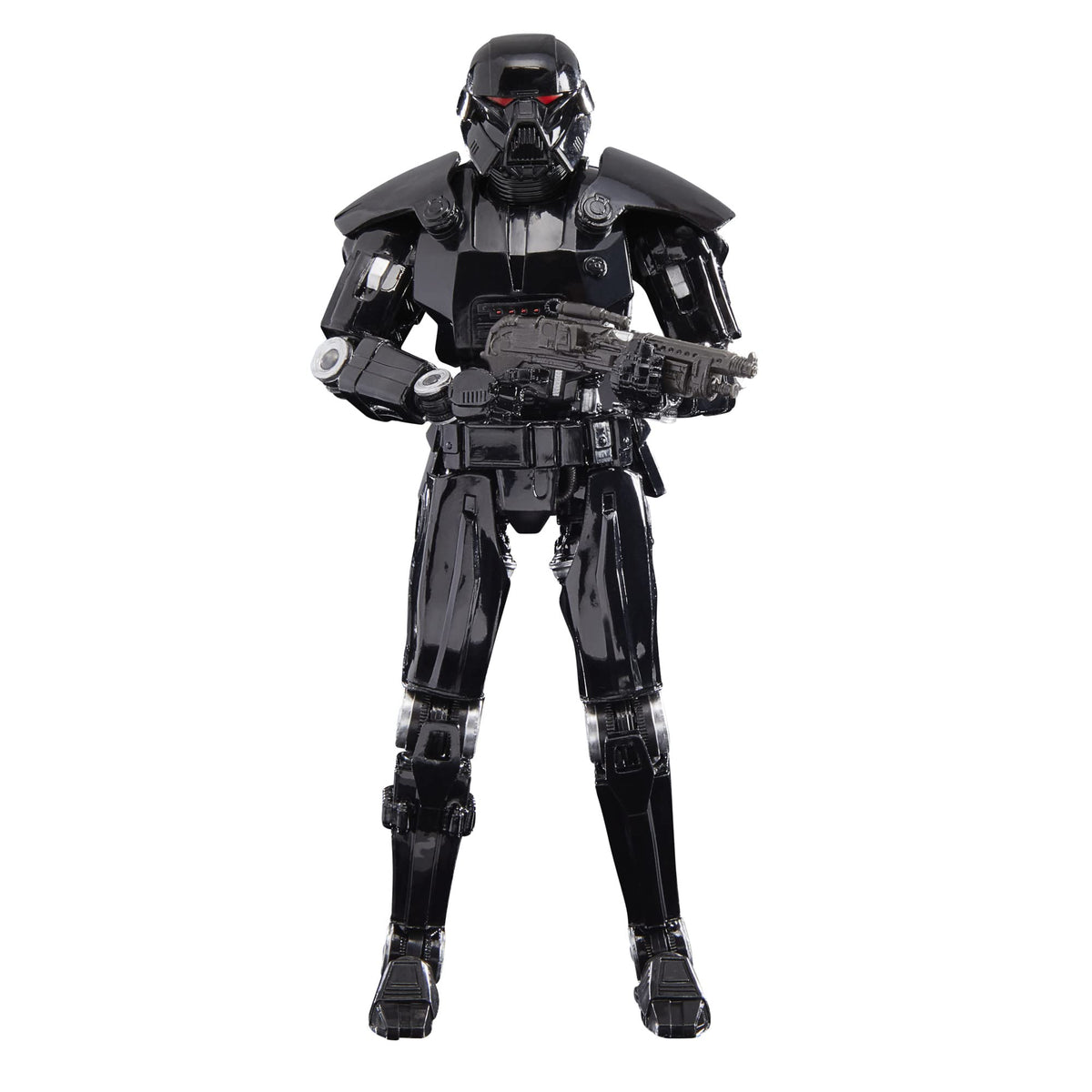 STAR WARS The Black Series Dark Trooper 6-inch front view for display and collection.
