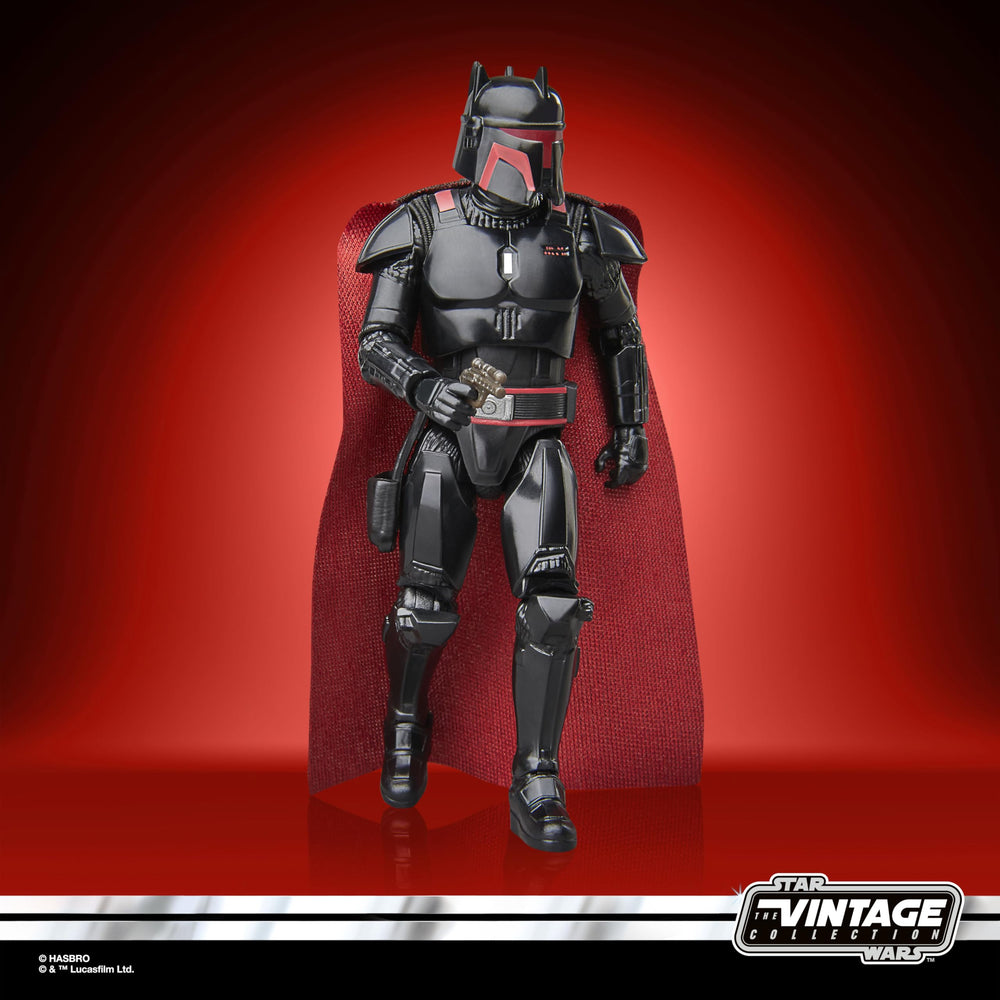 STAR WARS Dark Trooper armor detail closeup highlights sculpt accuracy.