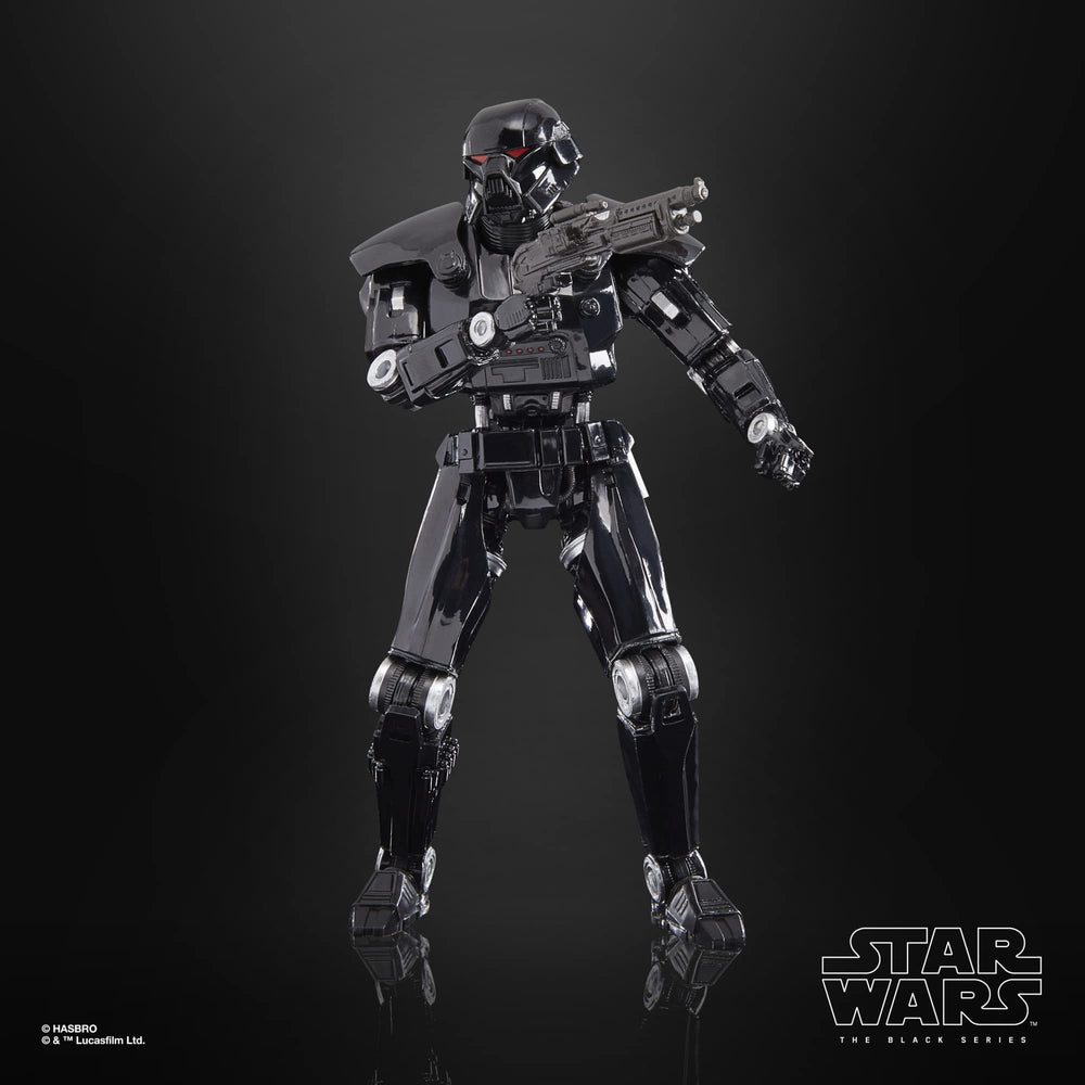 STAR WARS The Black Series Dark Trooper packaging image showing scale and branding.