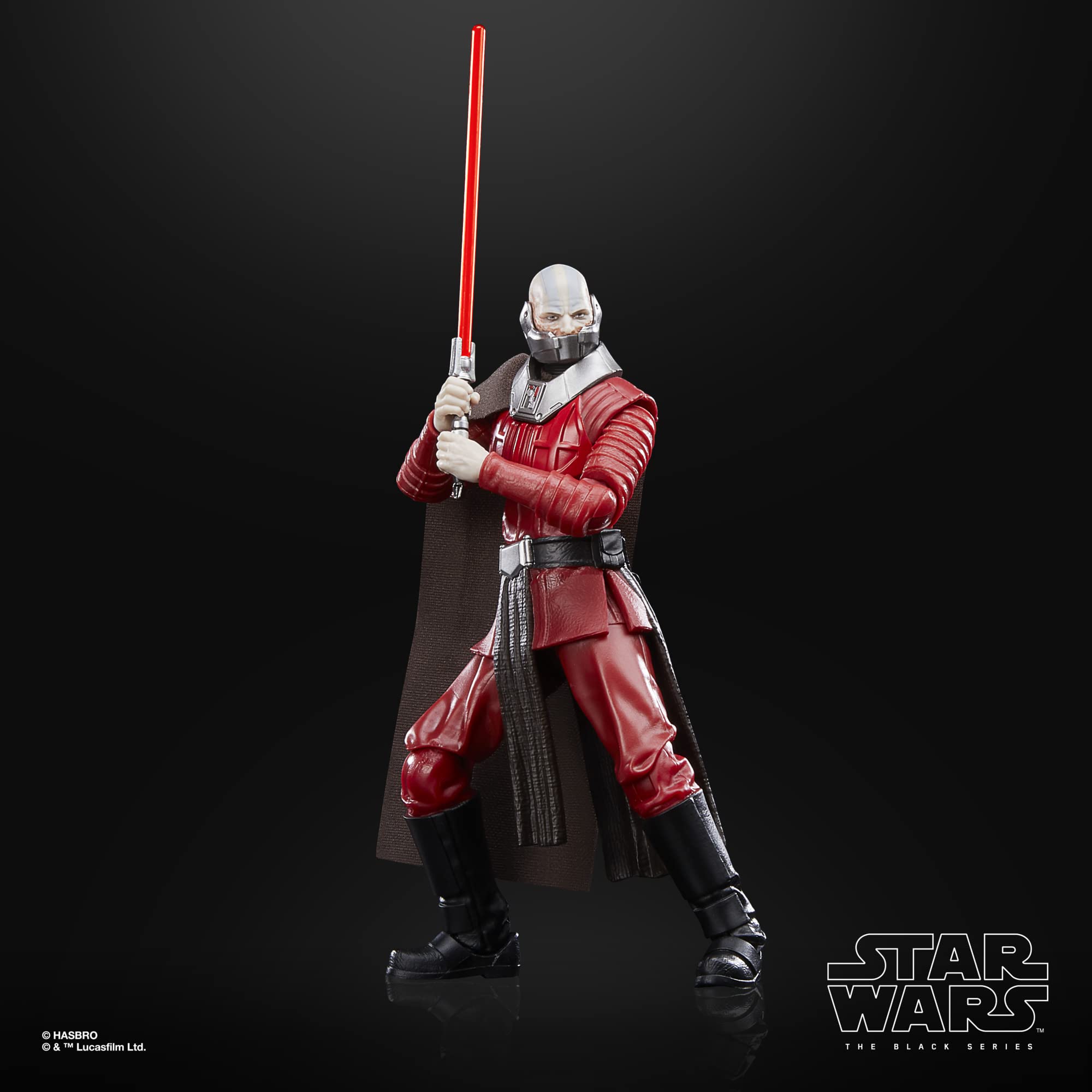 STAR WARS Darth Malak accessories layout for display planning