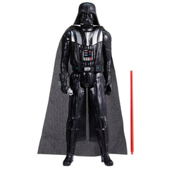 Darth Vader with red Lightsaber accessory for dynamic storytelling