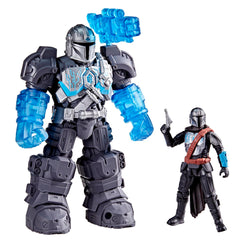 Star Wars Epic World of Action Mandalorian mech suit opened foot for play setup
