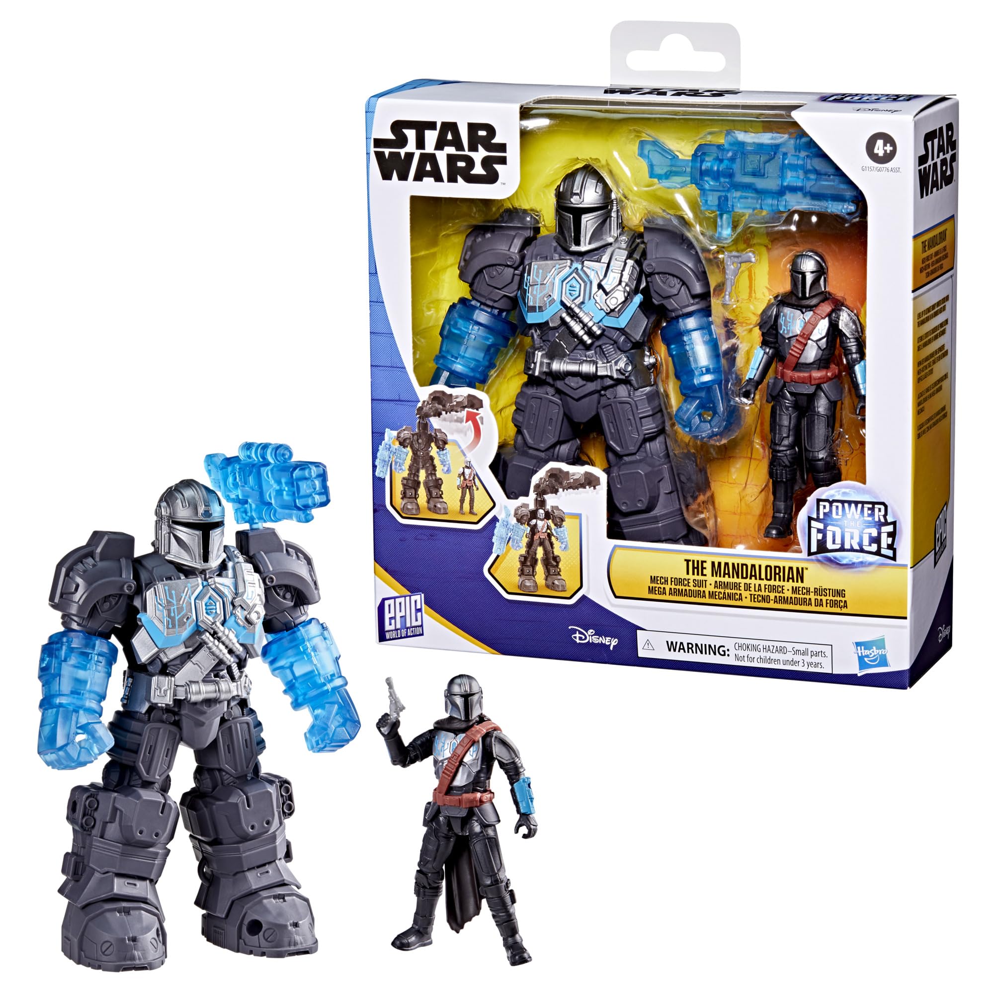 Star Wars Epic World of Action packaging box front