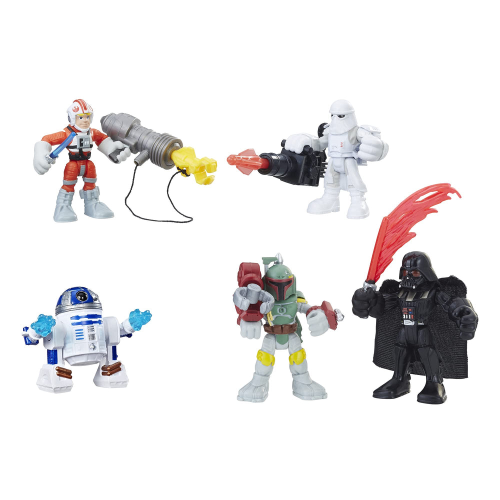 STAR WARS Galactic Heroes Multipack figures display iconic characters ready for imaginative play