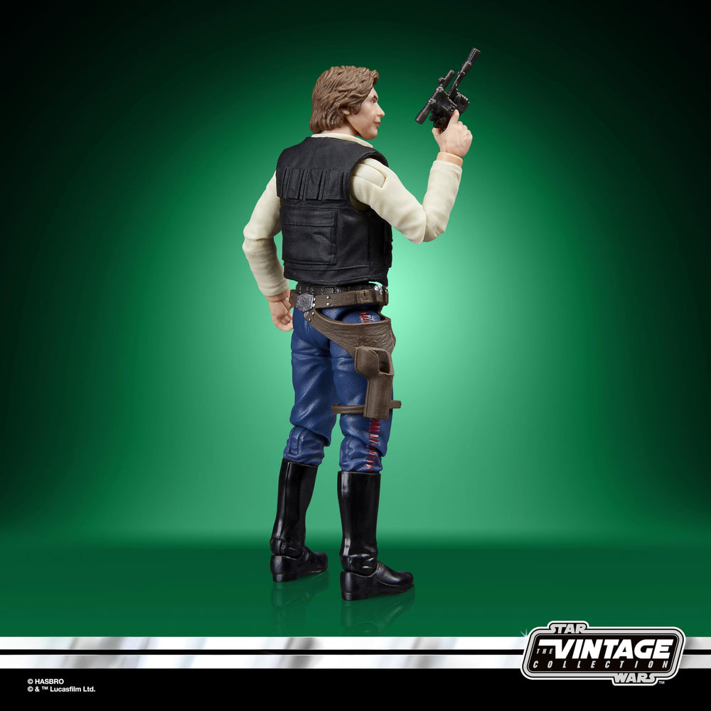 STAR WARS Han Solo head and shoulder detailing