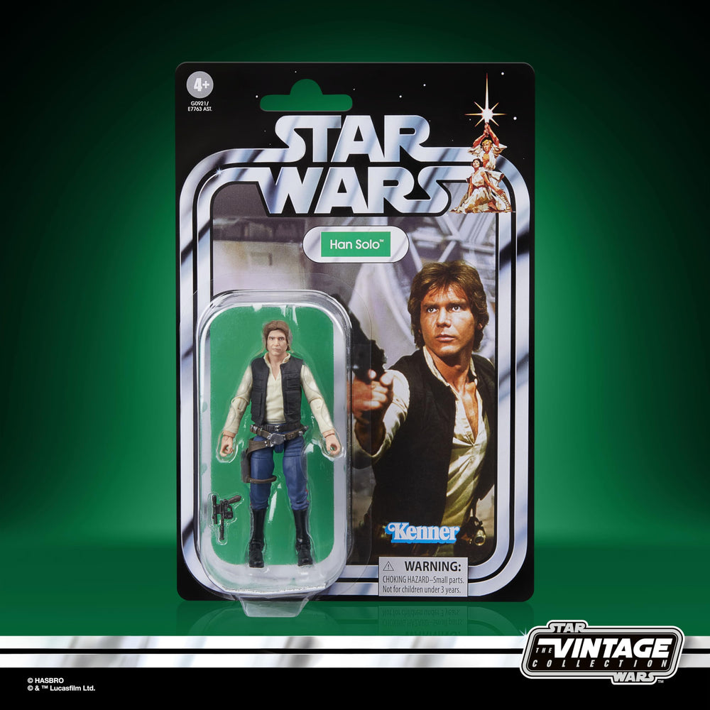 STAR WARS Han Solo 3.75-inch poseable joints for dynamic poses