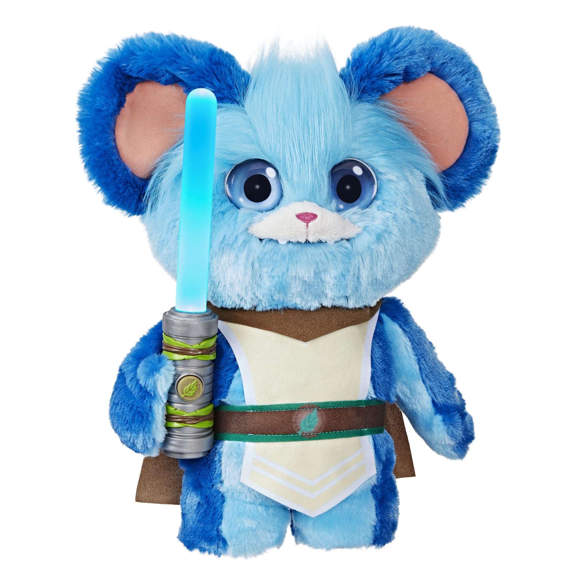 Star Wars Jabberin' Jedi Nubs plush with blue fur for cozy playtime.