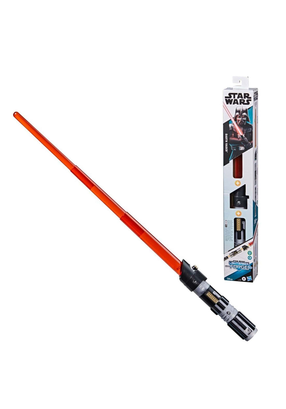 STAR WARS Lightsaber Forge Darth Vader blade assembly enables custom pretend duels