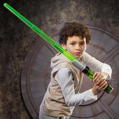 Glow and sound effects of STAR WARS Lightsaber Forge for storytelling