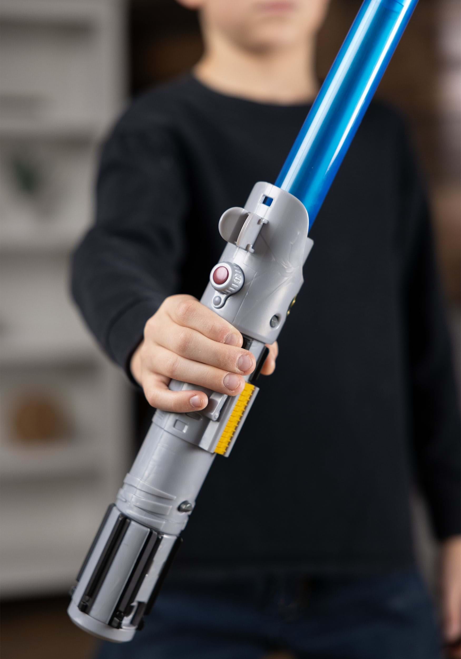 STAR WARS Lightsaber Forge light-up blade adds visual drama to playtime