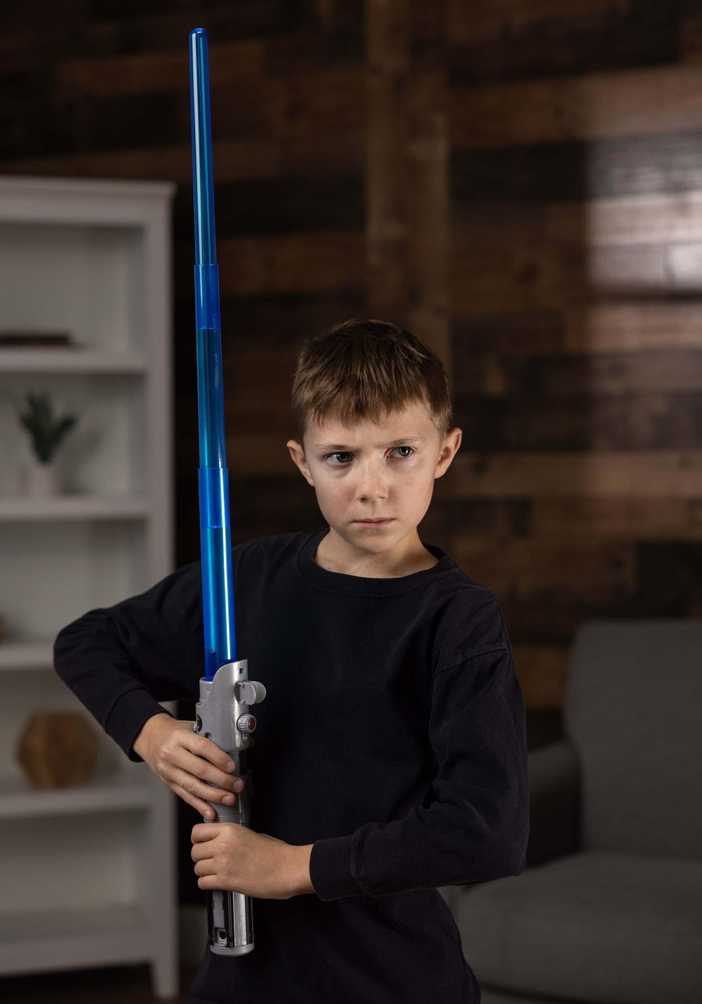 STAR WARS Lightsaber Forge Luke Skywalker cap keeps the blade secure during battles