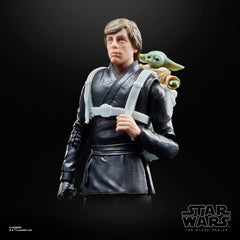 STAR WARS Luke Skywalker & Grogu poseable limbs for dynamic scenes.
