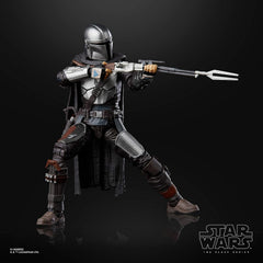 Mandalorian mask with T-visor for dramatic action poses from the STAR WARS figure.