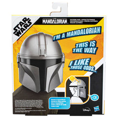 STAR WARS Mandalorian electronic mask batteries included, ready for immediate storytelling adventures.