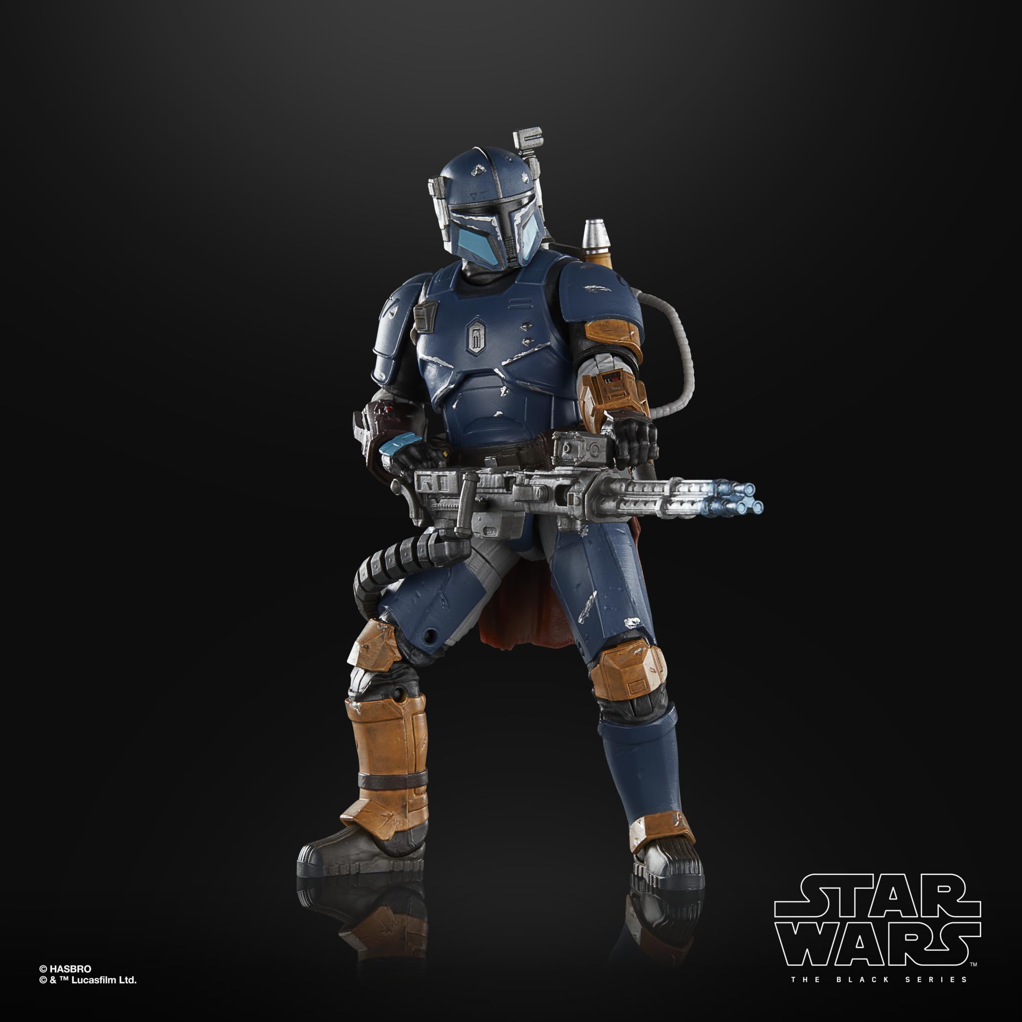 Star Wars Mandalorian Paz Vizsla detail and beskar armor features.