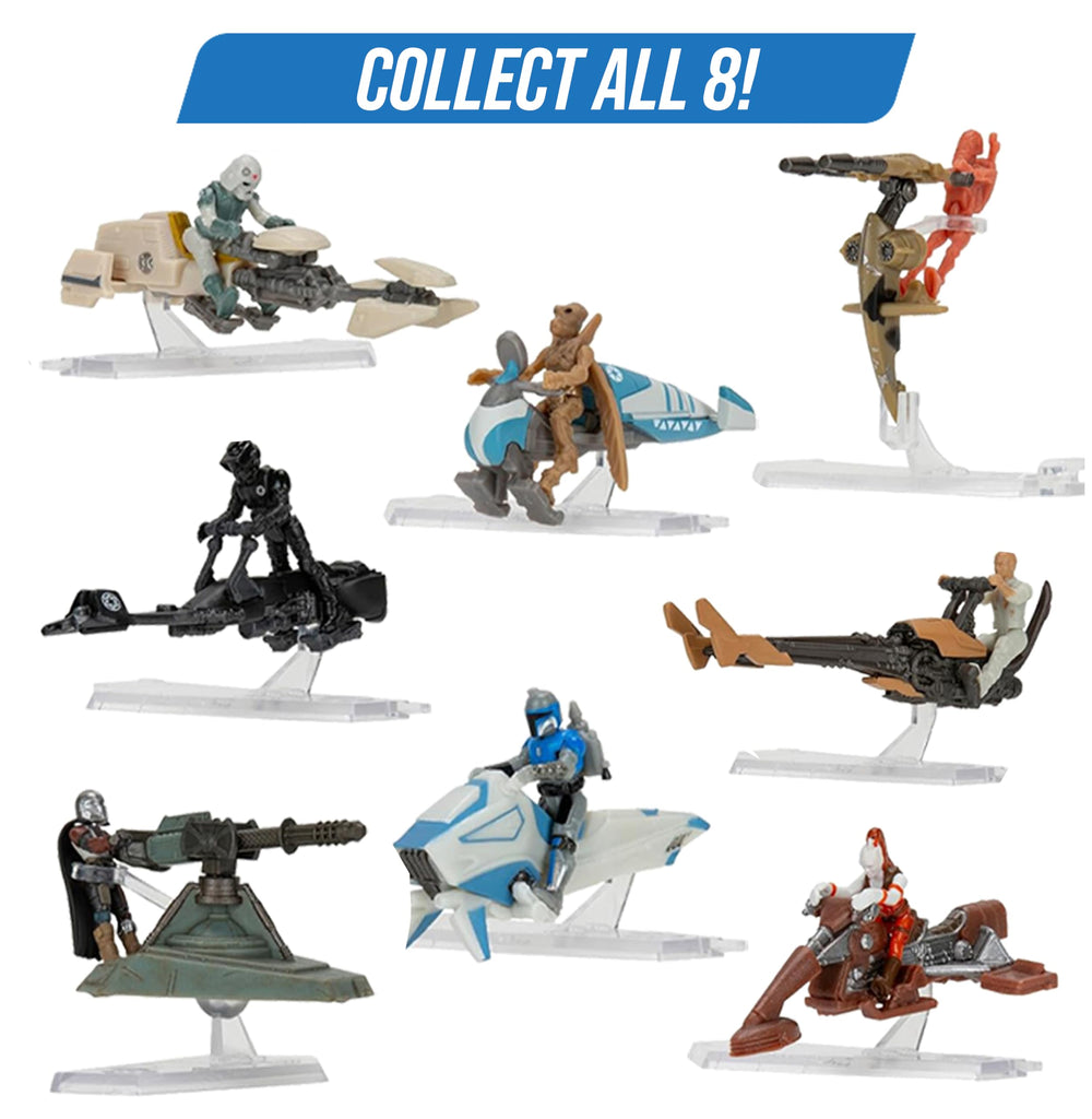 Star Wars Micro Galaxy Series 5 3-pack box contents, featuring vehicles and figures for play and display.