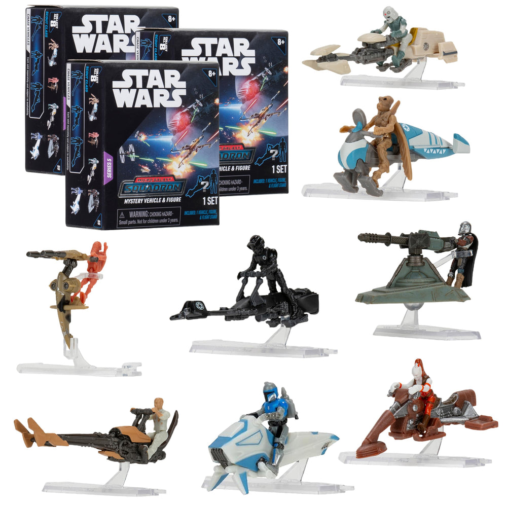 Star Wars Micro Galaxy Series 5 3-pack box front, ideal for display and gifting.