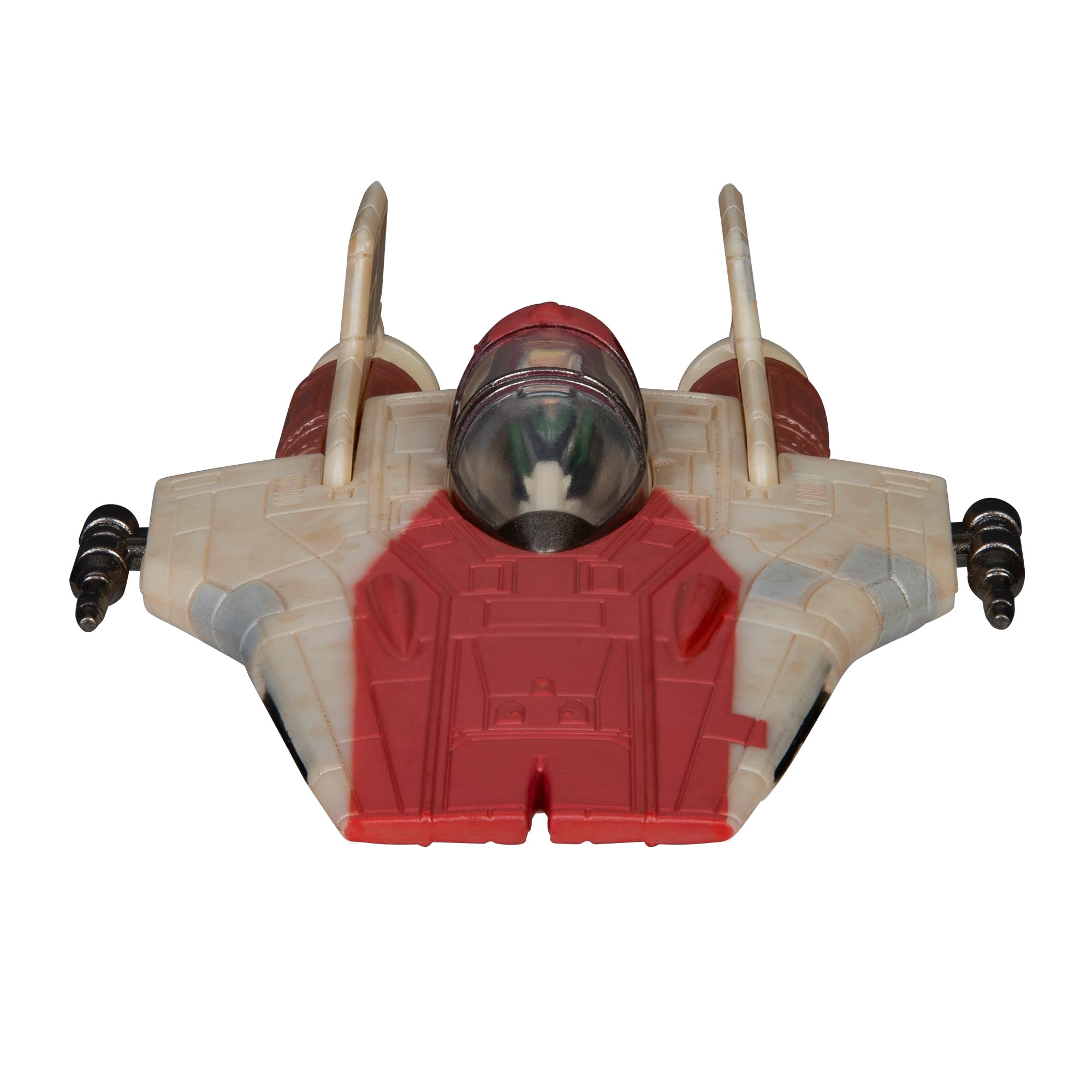 Star Wars Micro Galaxy Squadron A-Wing includes 1-inch pilot figure for authentic display.