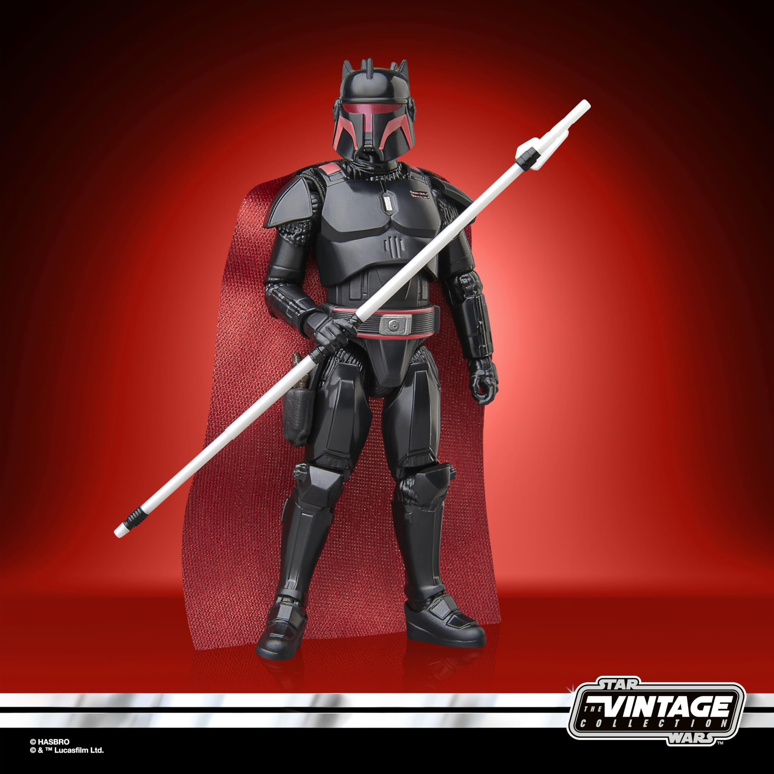 STAR WARS Moff Gideon blaster accessory adds authentic action-ready vibes for display.