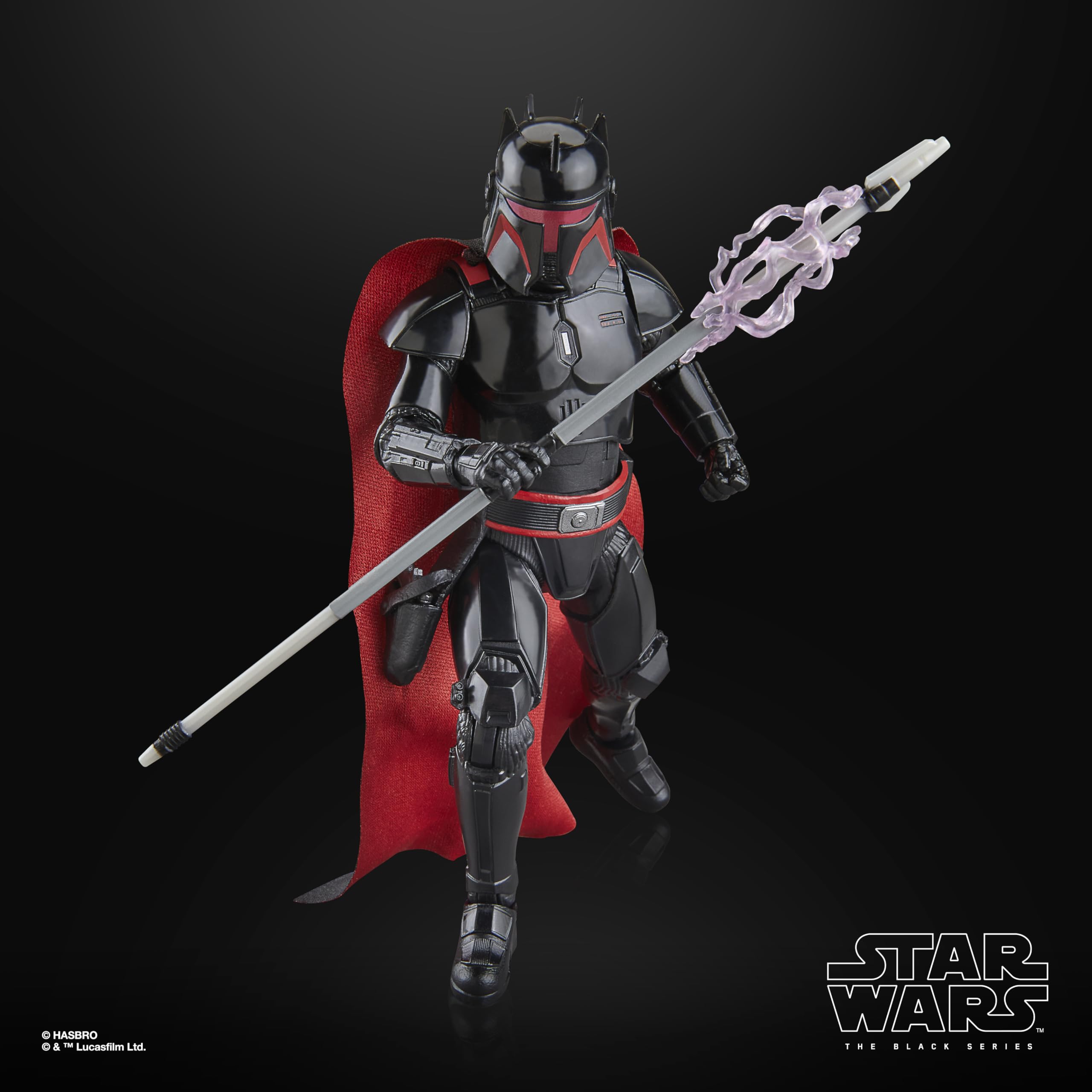 STAR WARS Moff Gideon electric fx accessory enhances action visuals.