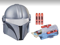 Star Wars Nerf Mandalorian Rocket Gauntlet, dynamic launcher for action-packed roleplay adventures.