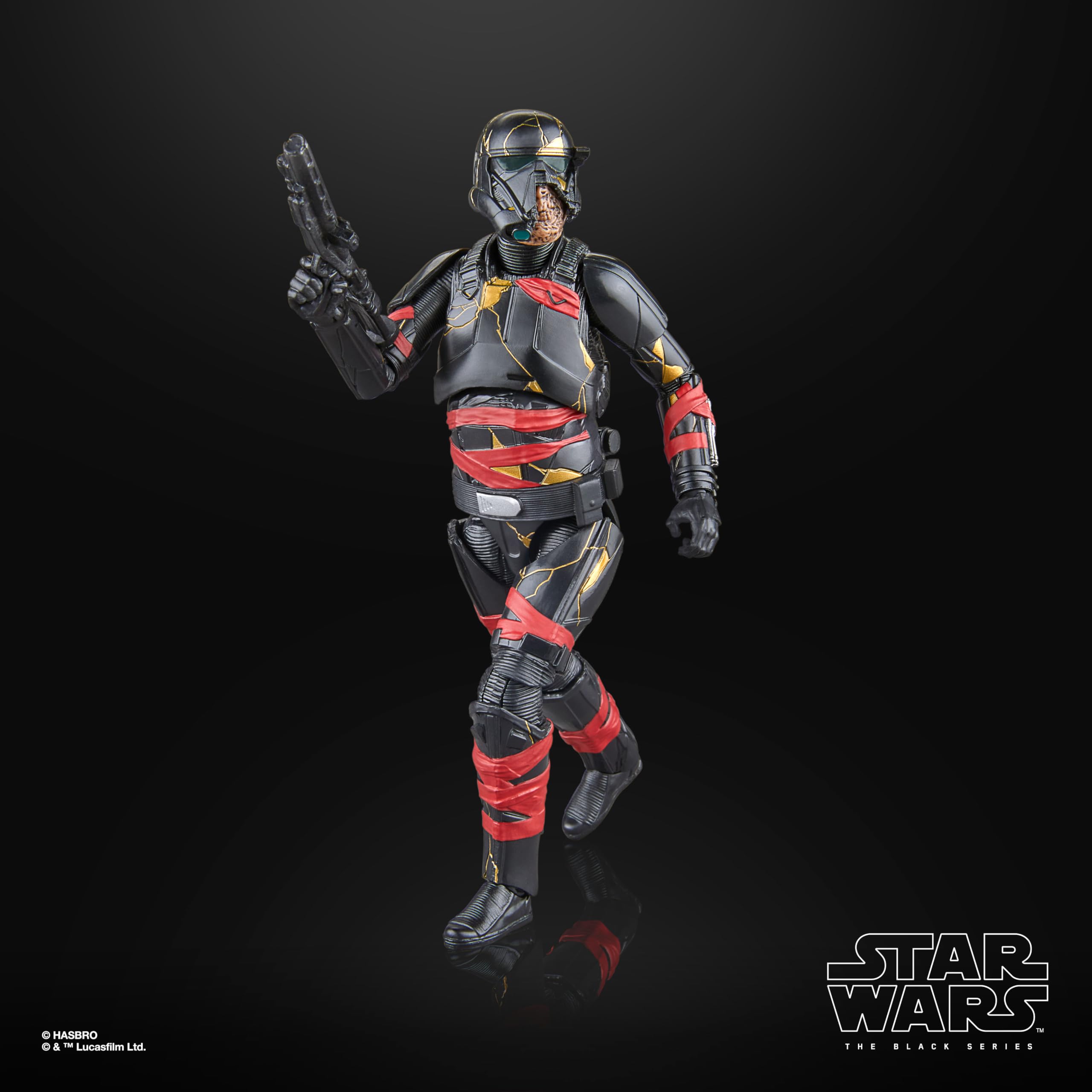 STAR WARS Night Trooper dynamic pose potential for scene recreation from Ahsoka.